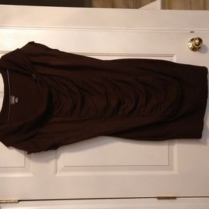 Beautiful brown plus size women's sweater dress size 3X